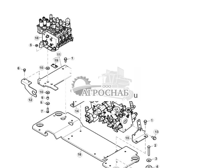 Mounting, Boom Valve L90LS, Main Valve - ST851918 563.jpg